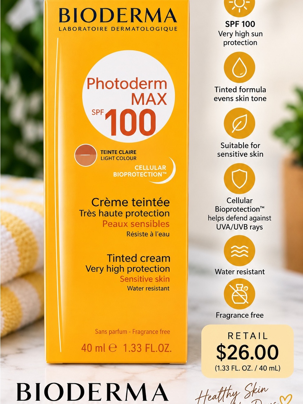 Photoderm MAX SPF 100 Tinted Cream